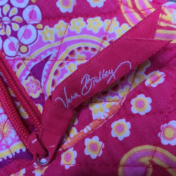 Vera Bradley Retired Raspberry Fizz Shoulder Bag - Picture 2 of 7